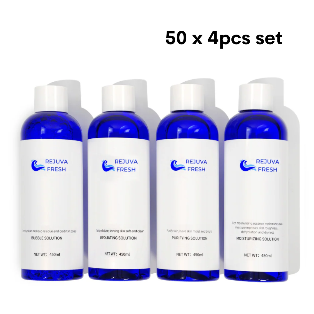 Rejuva Fresh® Hydro Dermabrasion Solution 4pcs Set