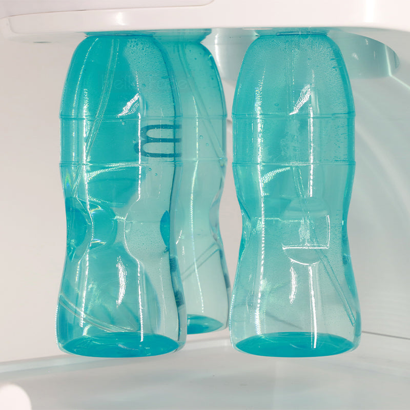 Blue ABC Bottles of Smart Ice Blue Plus Hydra Facial Machine