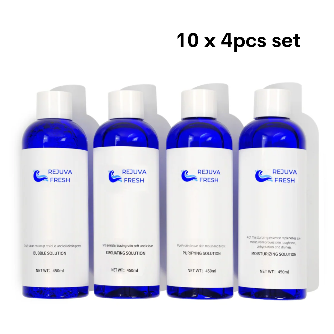 Rejuva Fresh Hydro Dermabrasion Solution 4pcs Set