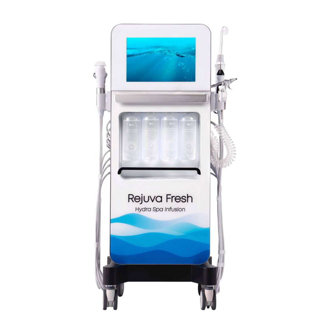 Rejuva Fresh Hydra Spa Infusion Hydro Dermabrasion Solution 4pcs Set