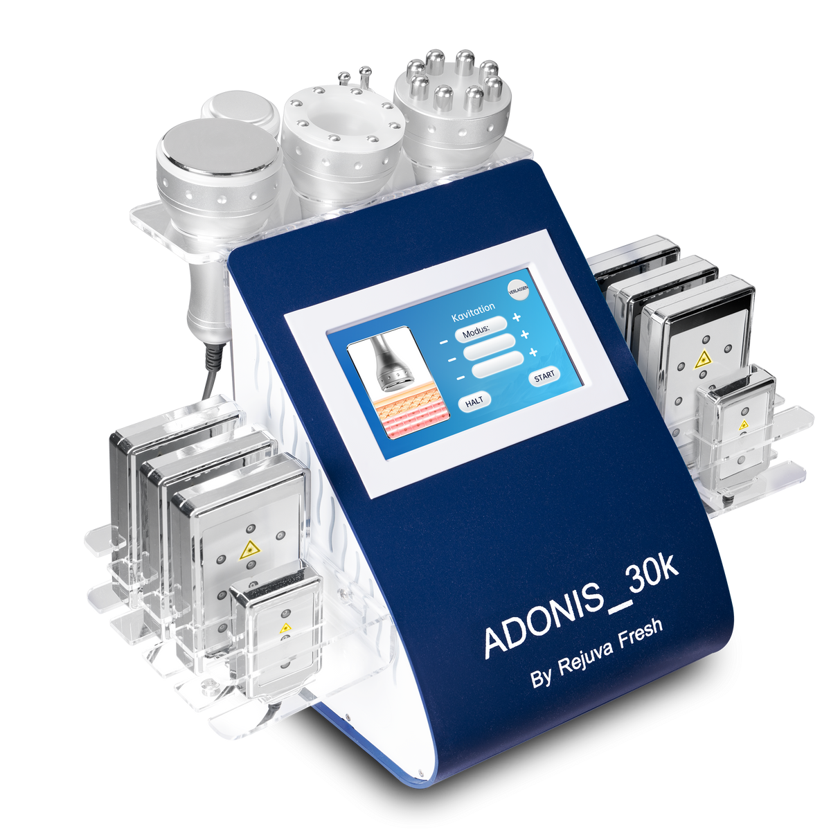 2026 Adonis™ II 30K Fat Blasting Cavitation Machine 6 in 1 - side view