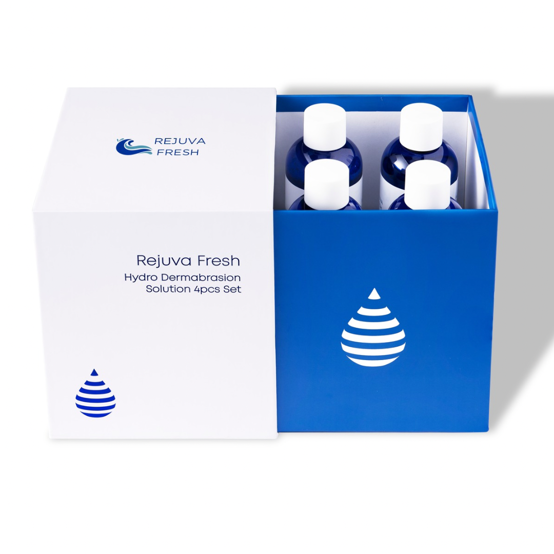 Rejuva Fresh Hydro Dermabrasion Solution 4pcs Set